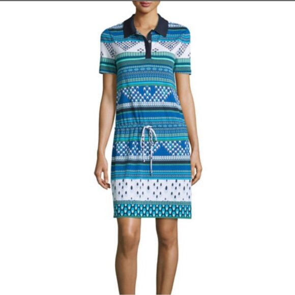 Diane von Furstenberg Printed Mini Dress L - Picture 1 of 7